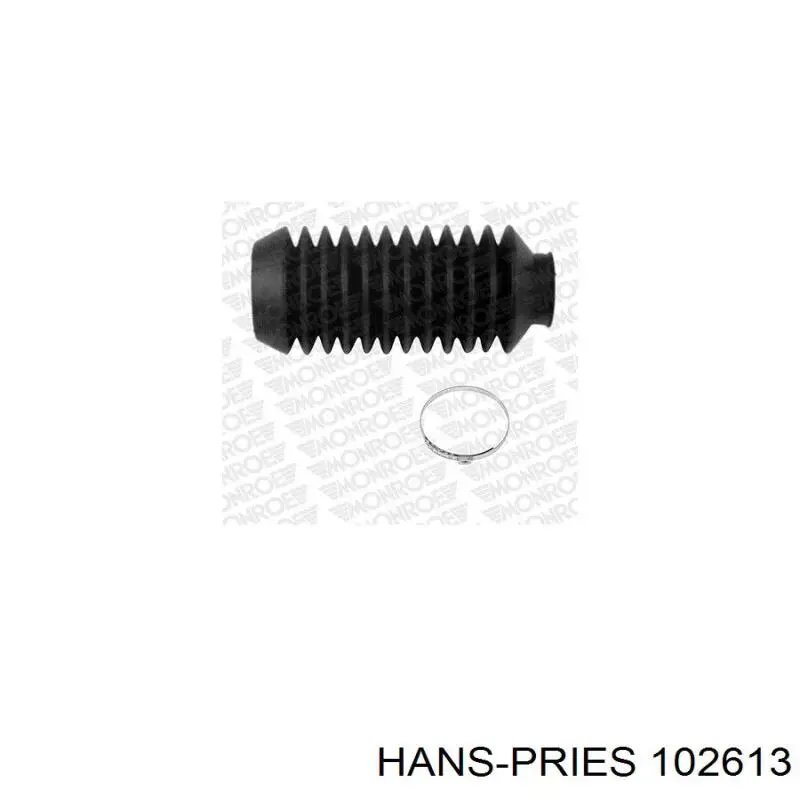 102613 Hans Pries (Topran) Чехол рулевой рейки правый