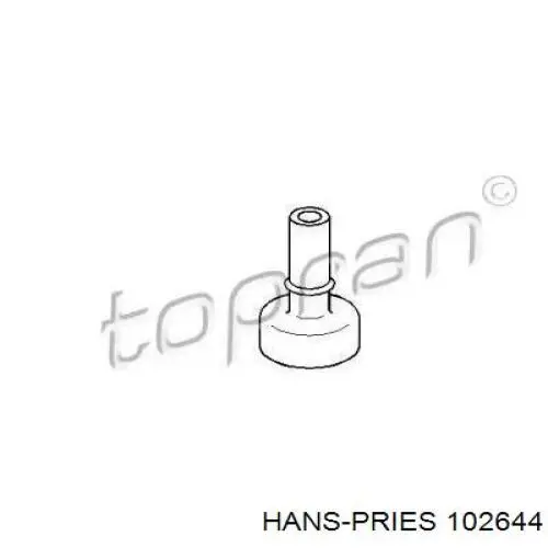 Трос сцепления 102644 Hans Pries (Topran)