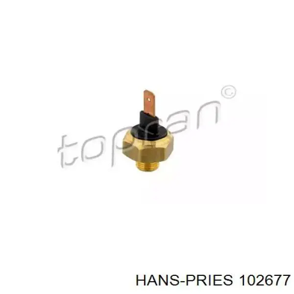 102677 Hans Pries (Topran) Датчик температуры охлаждающей жидкости, на прибор