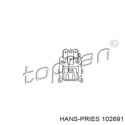 102691 Hans Pries (Topran) блок управления режимами отопления/кондиционирования
