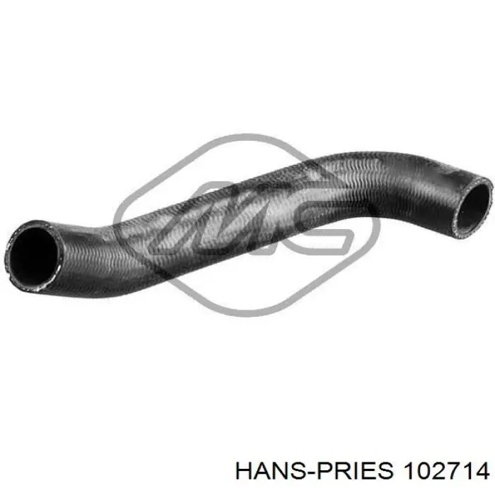 Купить 102714 Hans Pries (Topran) Шланг радиатора охлаждения нижний