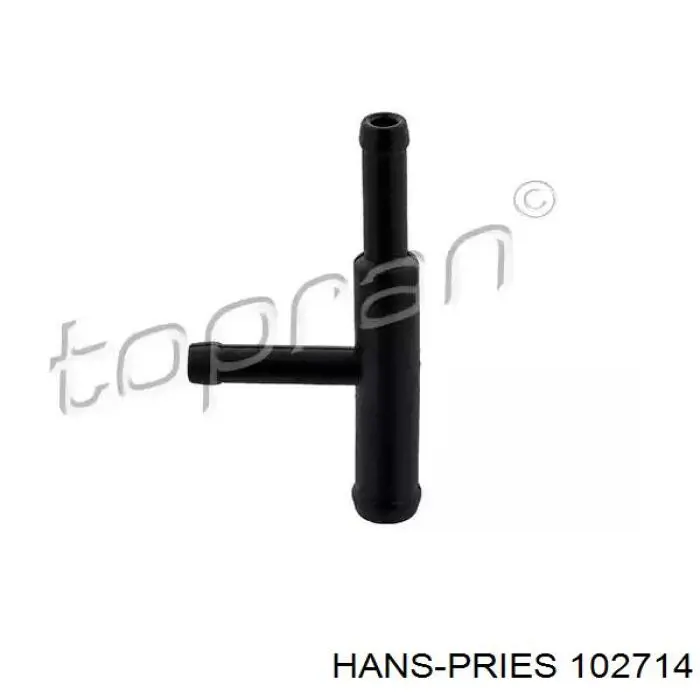 Купить 102714 Hans Pries (Topran) Шланг радиатора охлаждения нижний