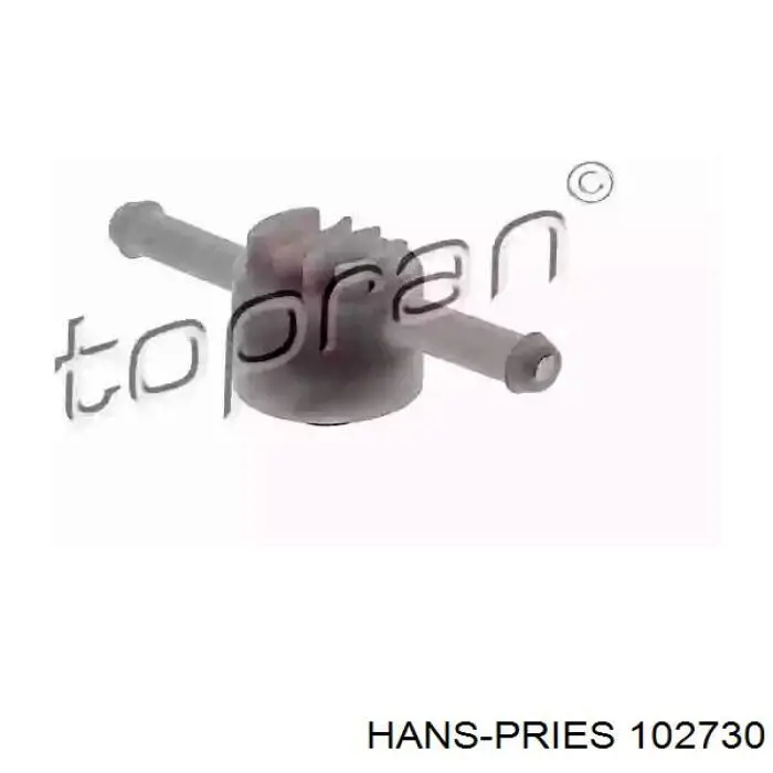102730 Hans Pries (Topran) обратный клапан возврата топлива