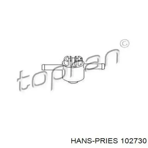 Обратный клапан возврата топлива Hans Pries (Topran) 102730 цена, от 5.62 USD