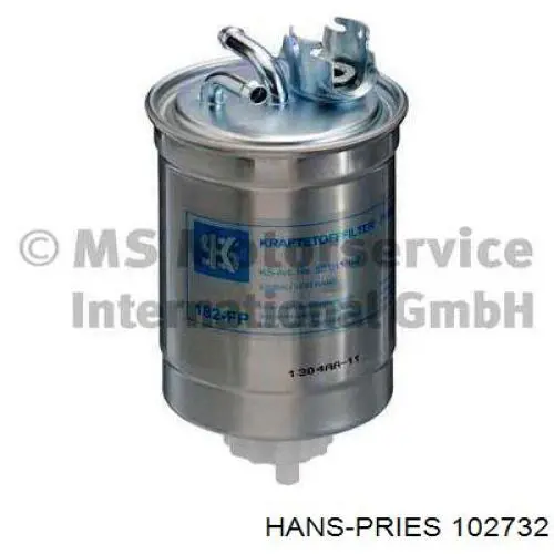 Фильтр тонкой очистки топлива Hans Pries (Topran) 102732 цена, от 9.63 USD