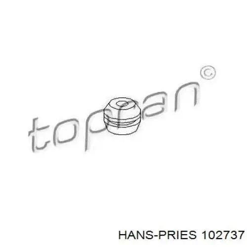 102737 Hans Pries (Topran) сайлентблок (подушка передней балки (подрамника))