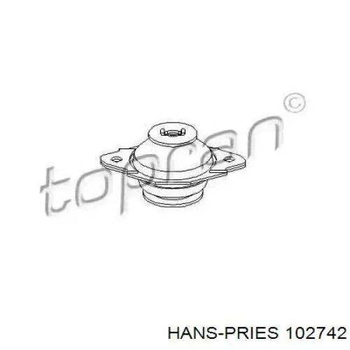 Левая подушка двигателя 102742 Hans Pries (Topran)