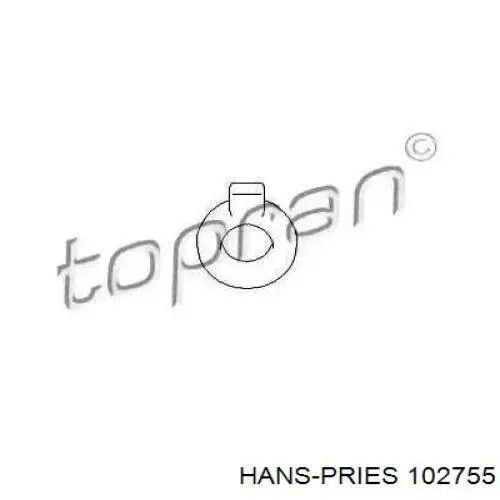 Подушка глушителя 102755 Hans Pries (Topran)