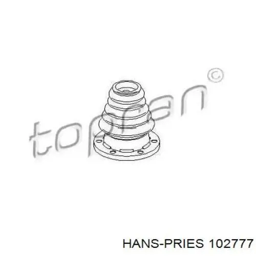 102777 Hans Pries (Topran) пыльник шруса передней полуоси внутренний левый