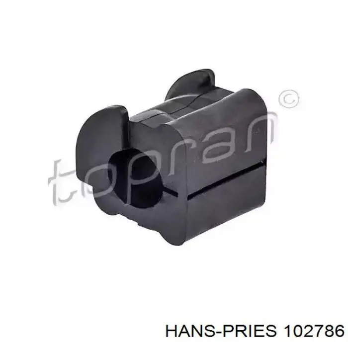 102786 Hans Pries (Topran) втулка стабилизатора переднего