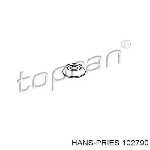 102790 Hans Pries (Topran) втулка стойки переднего стабилизатора