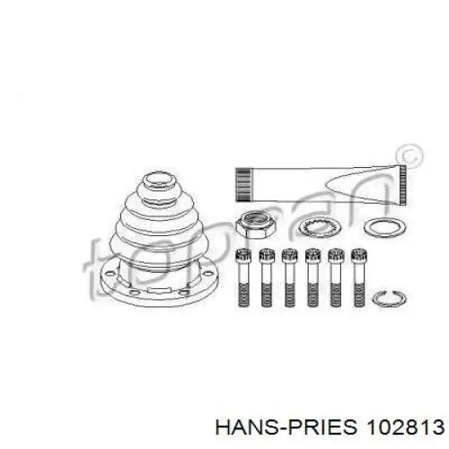 Пыльник ШРУСа внутренний 102813 Hans Pries (Topran)