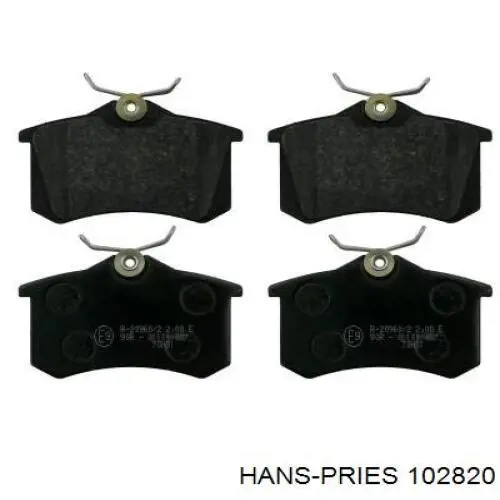 Ступица задняя левая Hans Pries (Topran) 102820 цена, от 16.01 USD
