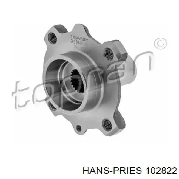 Ступица задняя правая 102822 Hans Pries (Topran)