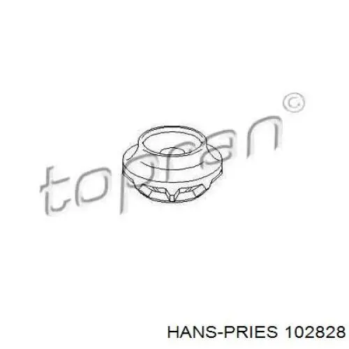 Опора амортизатора заднього 102828 Hans Pries (Topran)