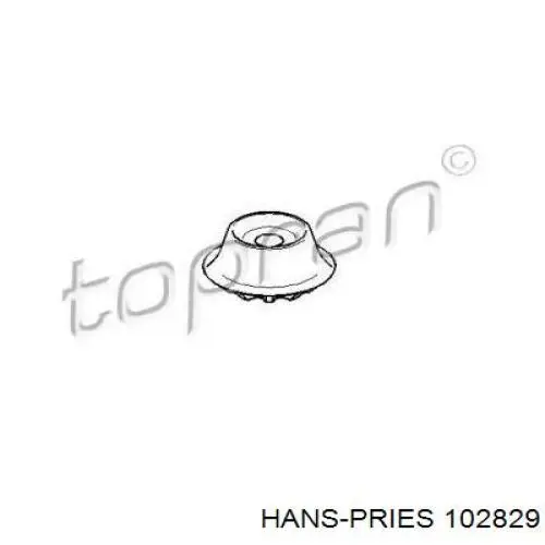 Опора амортизатора заднего 102829 Hans Pries (Topran)