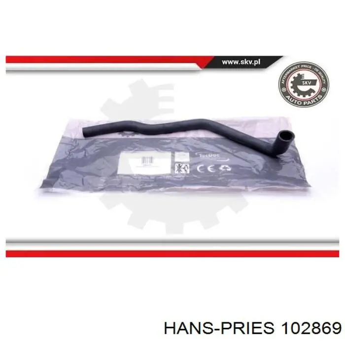 Купить 102869 Hans Pries (Topran) Патрубок на печку