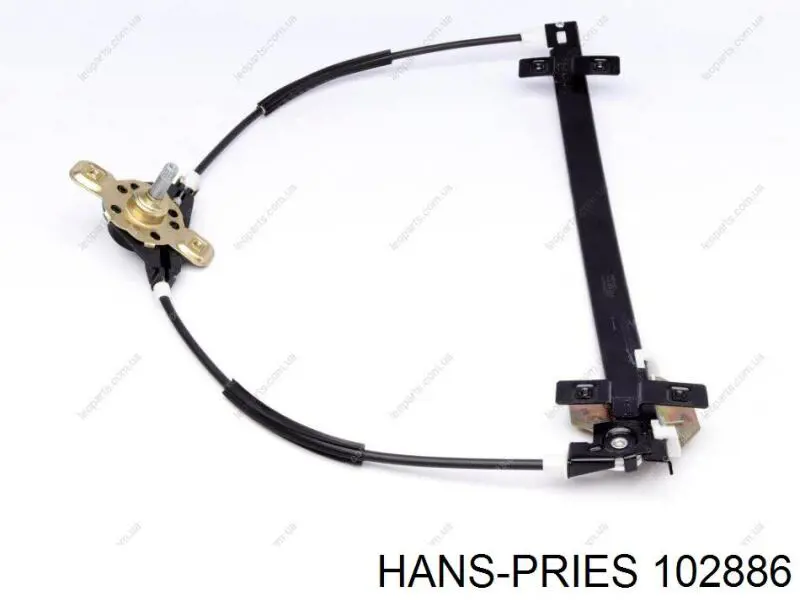 Механизм стеклоподъемника водительской двери Hans Pries (Topran) 102886 цена, от 10.44 USD