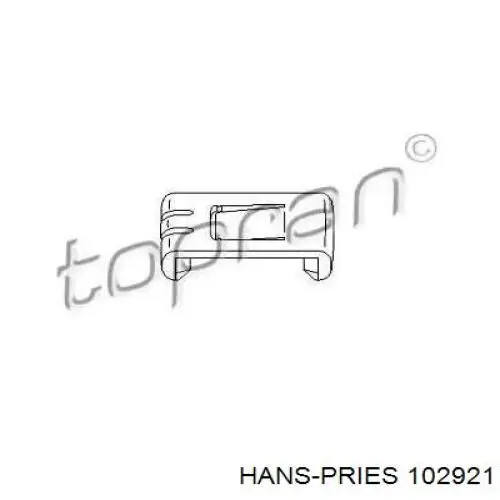 Напрамні полозок сидіння 102921 Hans Pries (Topran)