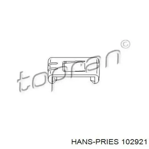 Купить 102921 Hans Pries (Topran) Направляющая салазок сиденья