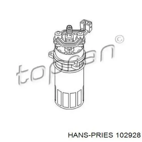 Магистральный бензонасос 102928 Hans Pries (Topran)