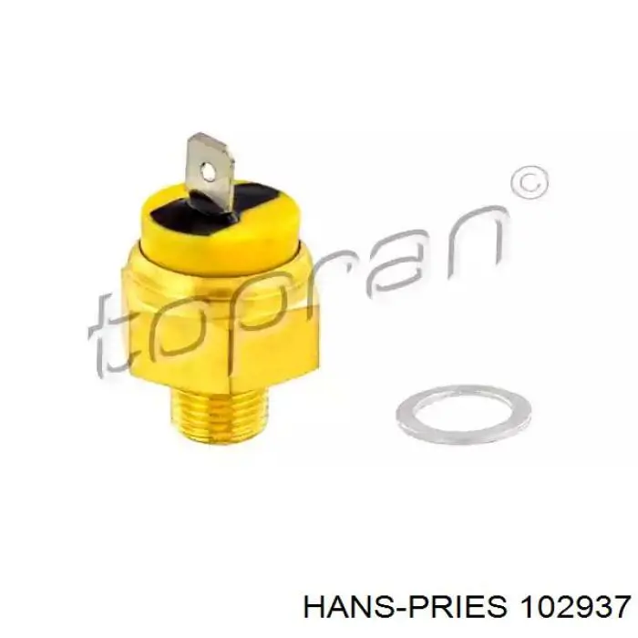 102937 Hans Pries (Topran) датчик температуры охлаждающей жидкости