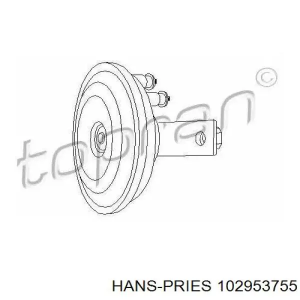 Звуковой сигнал 102953755 Hans Pries (Topran)