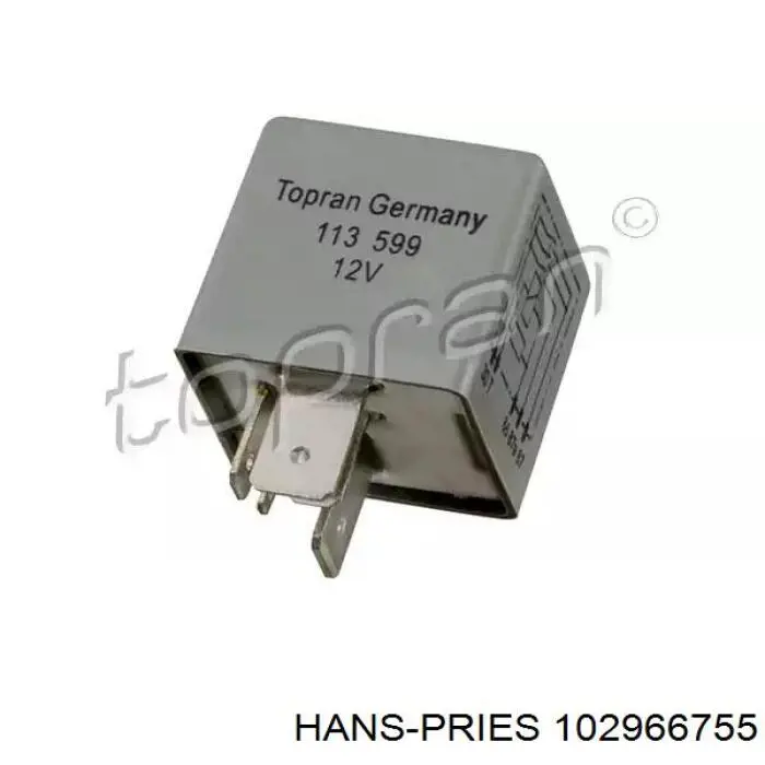 Реле цикличности дворников Hans Pries (Topran) 102966755 цена, от 4.28 USD