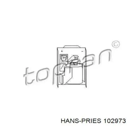 102973 Hans Pries (Topran) resistor (resistência de ventilador de forno (de aquecedor de salão))