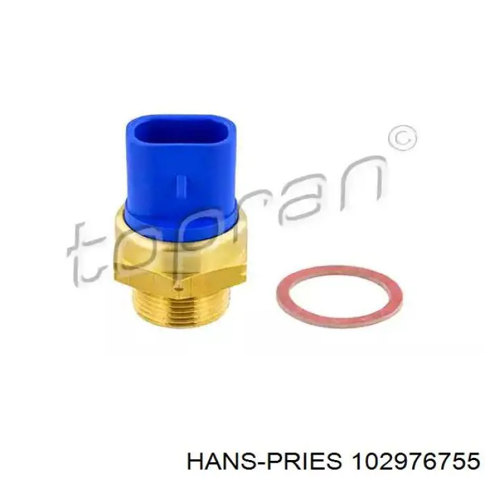 102 976 755 Hans Pries (Topran) датчик температуры охлаждающей жидкости (включения вентилятора радиатора)