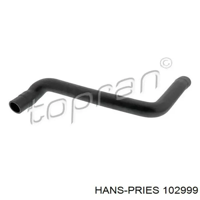 Шланг радиатора охлаждения Hans Pries (Topran) 102999 цена, от 10.44 USD