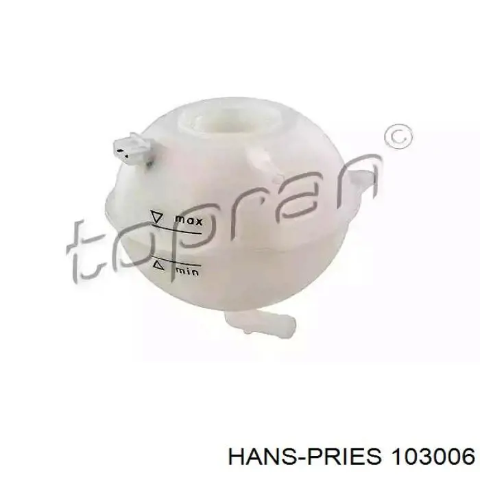 103006 Hans Pries (Topran) tanque de expansão do sistema de esfriamento
