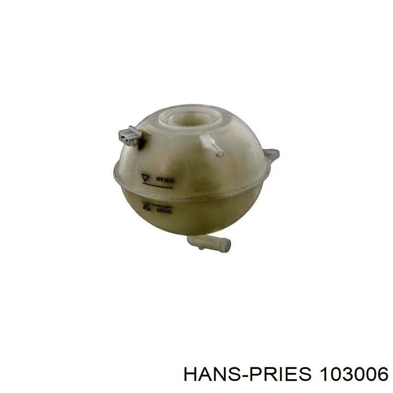 Бачок системы охлаждения двигателя расширительный Hans Pries (Topran) 103006 цена, от 8.62 USD