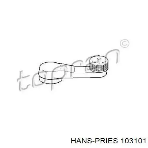 103101 Hans Pries (Topran) ручка подъема стекла двери передней