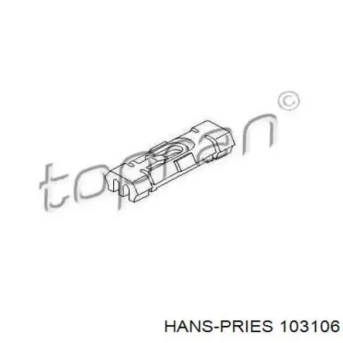 Клипса крепления накладок порогов 103106 Hans Pries (Topran)