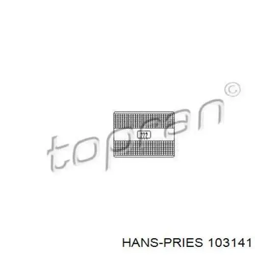 103141 Hans Pries (Topran) кнопка включения обогрева заднего стекла