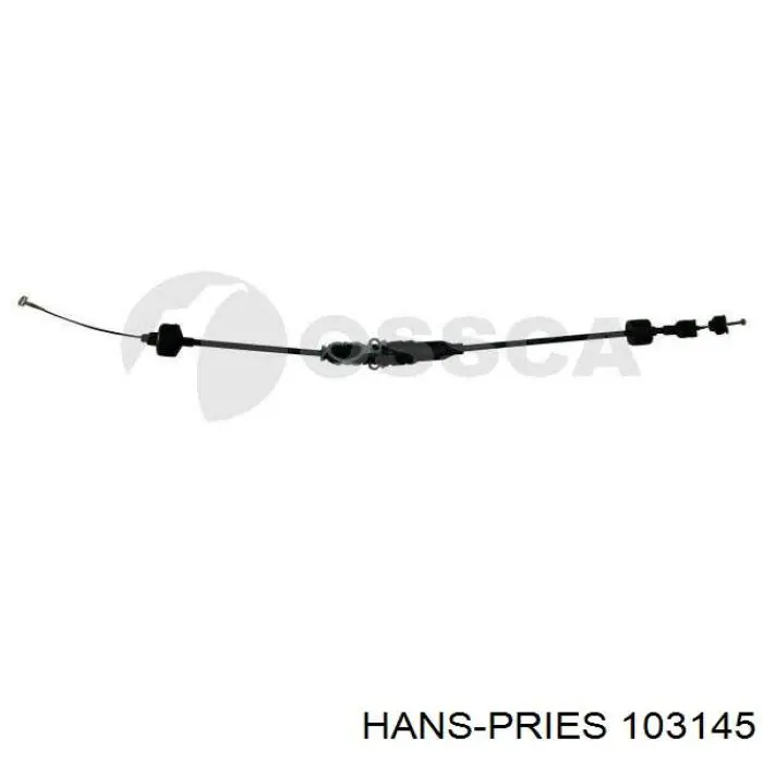 Трос сцепления Hans Pries (Topran) 103145 цена, от 24.26 USD