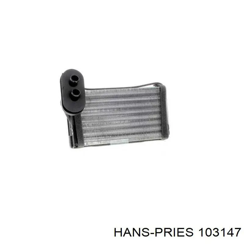 Радиатор отопителя Hans Pries (Topran) 103147