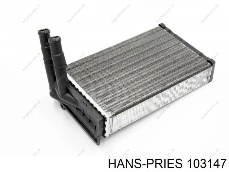 Радиатор печки (отопителя) Hans Pries (Topran) 103147 цена, от 15.50 USD
