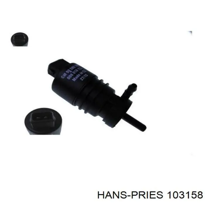 Насос омывателя Hans Pries (Topran) 103158
