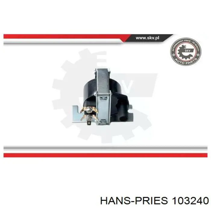 Купить 103240 Hans Pries (Topran) Катушка зажигания