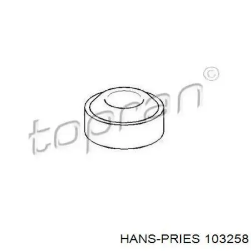 Сайлентблок растяжки переднего нижнего рычага 103258 Hans Pries (Topran)