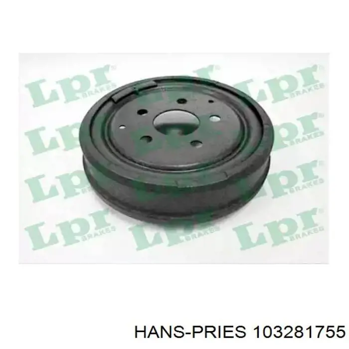 Тормозной барабан 103281755 Hans Pries (Topran)