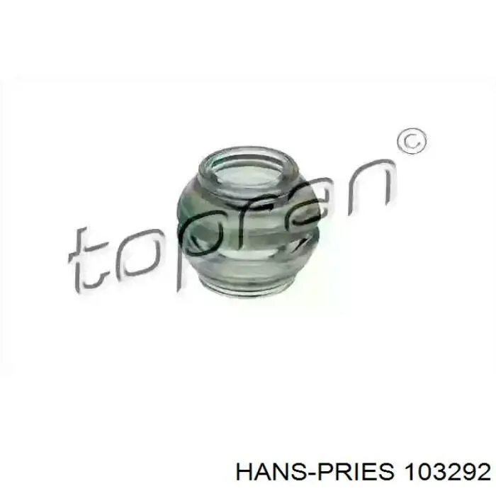 103292 Hans Pries (Topran) втулка механизма переключения передач (кулисы)