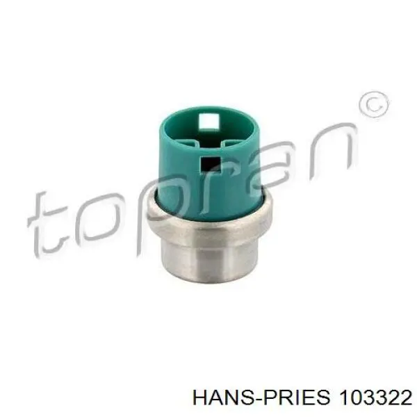 103322 Hans Pries (Topran) датчик температуры охлаждающей жидкости, на приборе