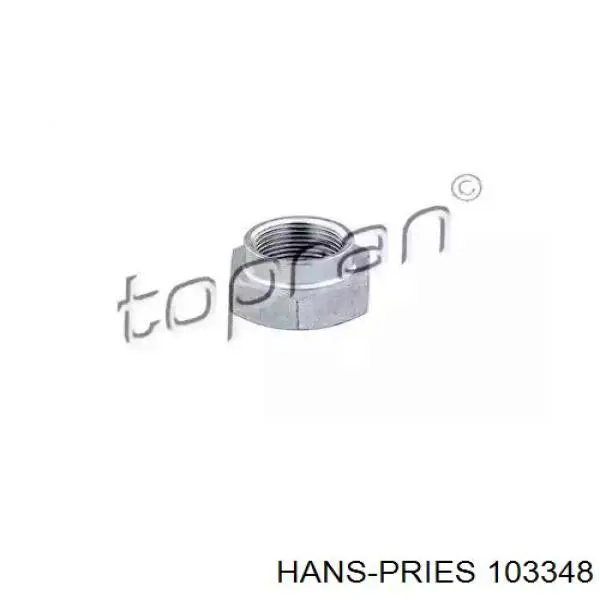 103348 Hans Pries (Topran) porca de cubo dianteiro