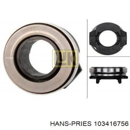 103416756 Hans Pries (Topran) Палец (шплинт) дверной петли
