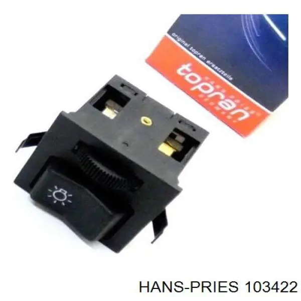 Переключатель света фар на "торпедо" 103422 Hans Pries (Topran)