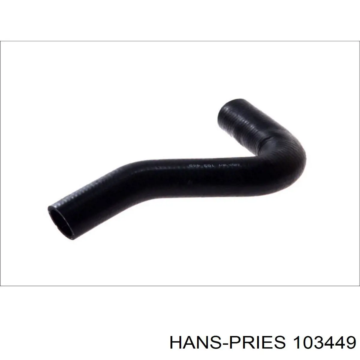 Купить 103449 Hans Pries (Topran) Шланг радиатора охлаждения нижний