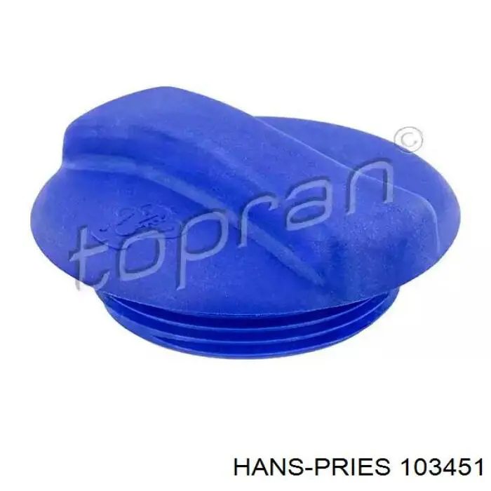 103451 Hans Pries (Topran) крышка (пробка расширительного бачка)